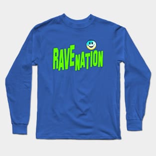 RAVE NATION #3 Long Sleeve T-Shirt